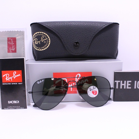 Ray-Ban Other - 🎁 LAST ONE 🎁 RAY-BAN 3025 002/58 POLARIZED BLACK